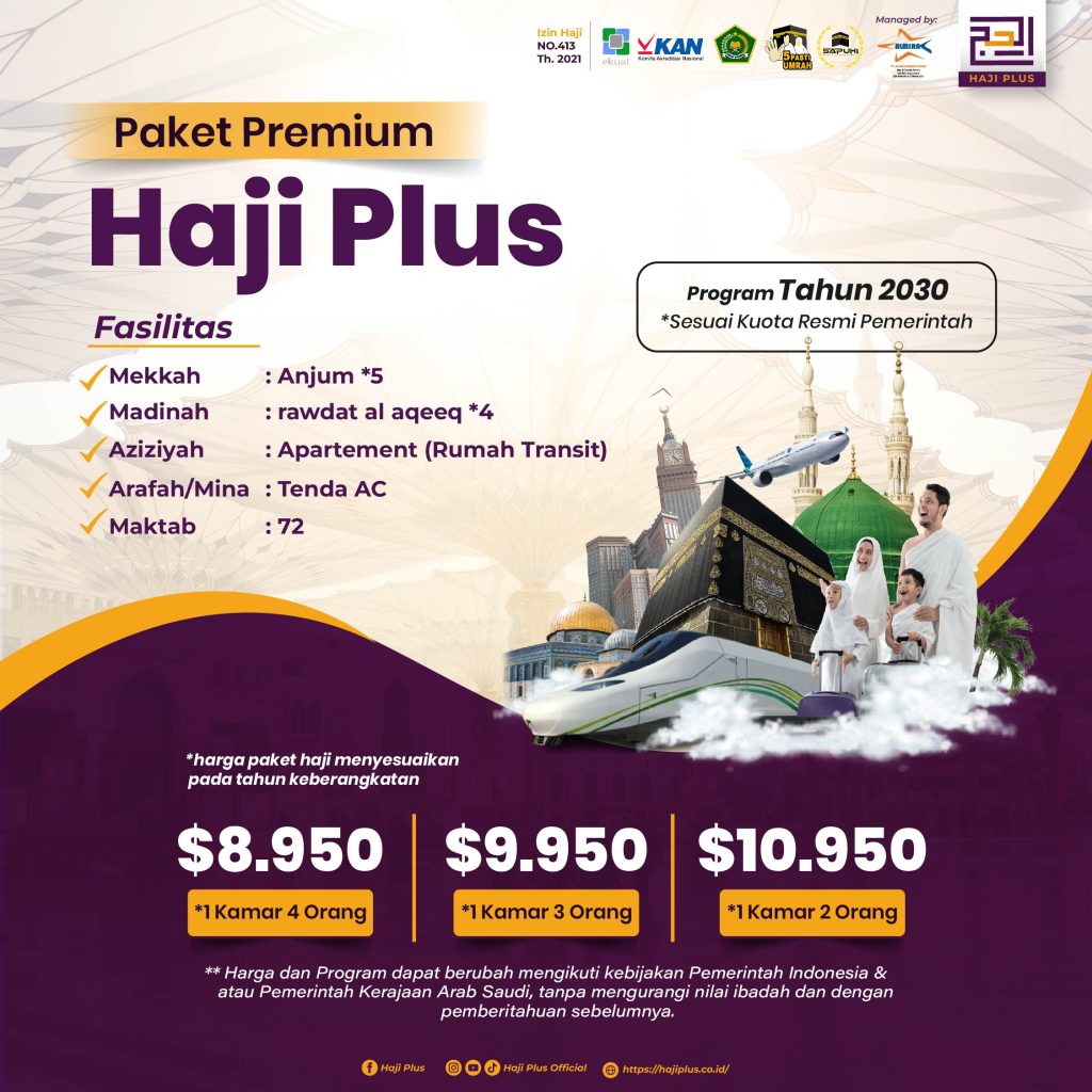 Biaya Haji Plus 2025