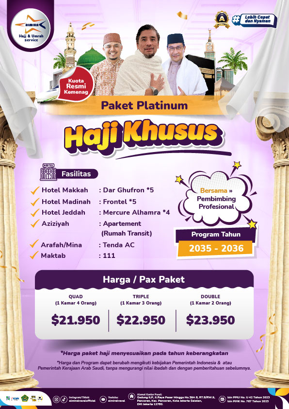 - Almira Travel Biaya Haji Plus 2025