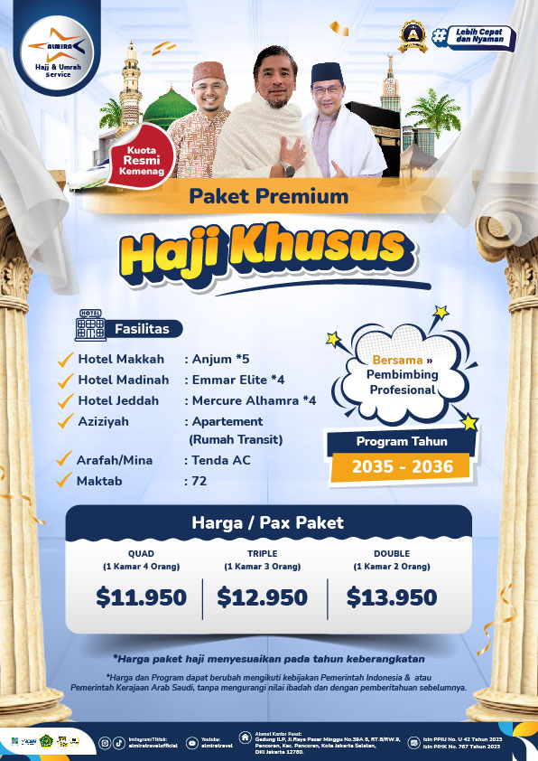 - Almira Travel Biaya Haji Plus 2025